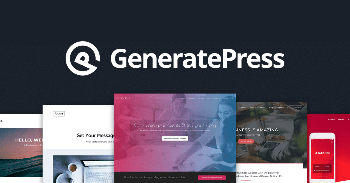 قالب GeneratePress Pro المدفوع